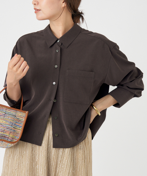 イエナ（IENA）/SOALON ボクシーシャツ IENA（イエナ） ブラウス シャツ SOALON ボクシーシャツ レディース