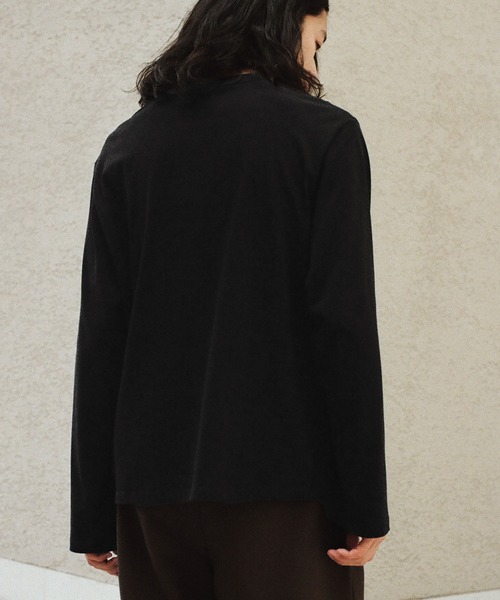 WYM LIDNM tシャツ EXTRA FINE COTTON CROPPED L/S TEE メンズ WYM LIDNM tシャツ EXTRA FINE COTTON CROPPED L/S TEE メンズ