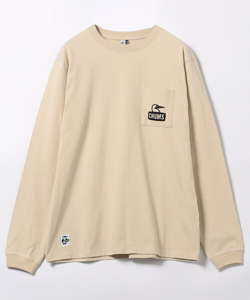 tシャツ 限定展開 CHUMS/チャムス ブービーフェイスポケットブラッシュドロングスリーブTシャツ / CH01-2670 メンズ | FREAK'S STORE | 03