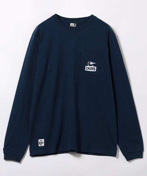 tシャツ 限定展開 CHUMS/チャムス ブービーフェイスポケットブラッシュドロングスリーブTシャツ / CH01-2670 メンズ | FREAK'S STORE | 04