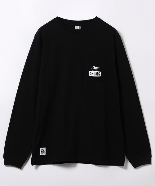tシャツ 限定展開 CHUMS/チャムス ブービーフェイスポケットブラッシュドロングスリーブTシャツ / CH01-2670 メンズ | FREAK'S STORE | 02