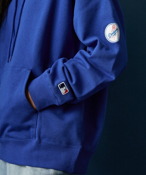 MLB パーカー 「FANATICS/ファナティクス」 別注 MLBロゴ バック