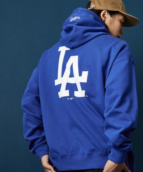 MLB パーカー 「FANATICS/ファナティクス」 別注 MLBロゴ バック