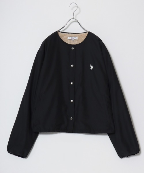 U.S. POLO ASSN.（ユーエスポロアッスン） ジャケット ノーカラー