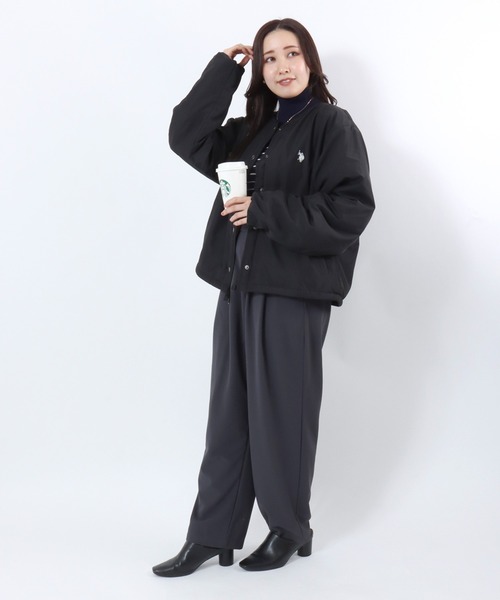 U.S. POLO ASSN.（ユーエスポロアッスン） ジャケット ノーカラー