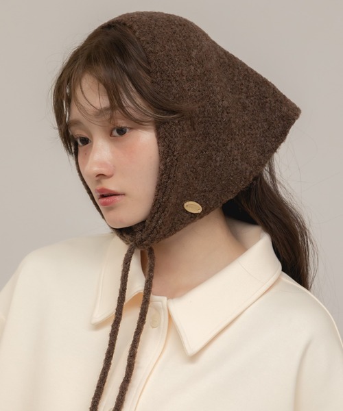 HEILIS（ヘイリス） ストール マフラー ブークレニットバブーシュカ