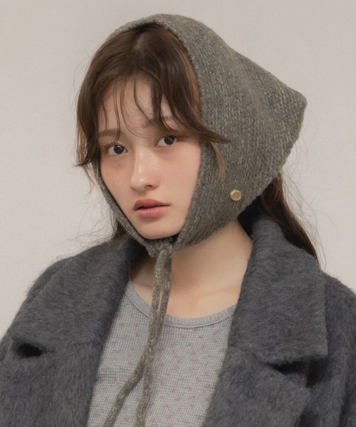 HEILIS（ヘイリス） ストール マフラー ブークレニットバブーシュカ