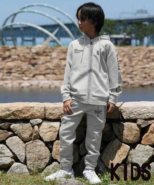 パーカー RTEG/C＆REジップフーディーキッズ キッズ 子供服 男の子 女の子の画像