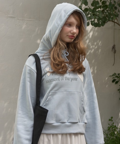 Birthday room（バースデイルーム） パーカー レタリングロゴフーディ