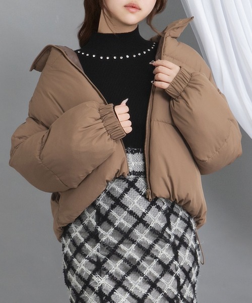 Diable baiser（ディアブルベーゼ） コート アウター 中綿ショート丈