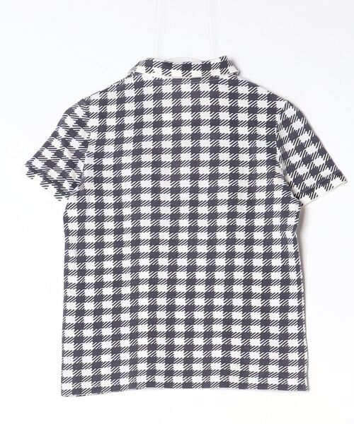 「LACOSTE」 半袖ポロシャツ 36 ネイビー レディース_画像2