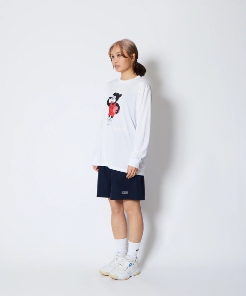 ウェア AKTR PUP SPORTS L/S TEE 2XL tシャツ AKTR BASIC NICK L/S SPORTS TEE（アクター ベーシック ニック