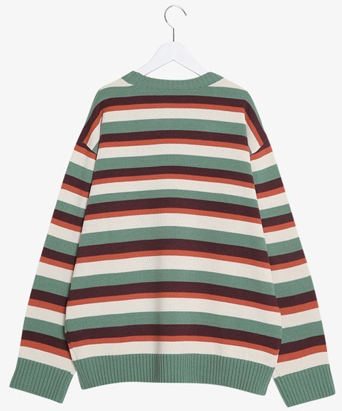 「SONA」 「studio follow」長袖ニット FREE グリーン レディース_画像6