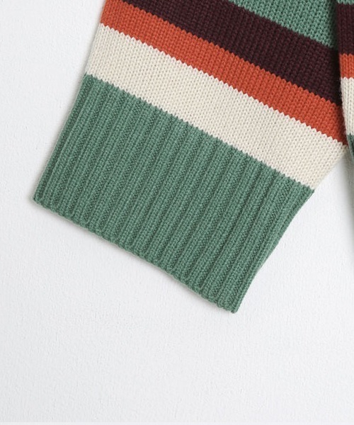 「SONA」 「studio follow」長袖ニット FREE グリーン レディース_画像9