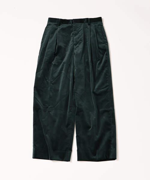 EDIFICE（エディフィス） パンツ E.PONTOGLIO VELVET バギー パンツ