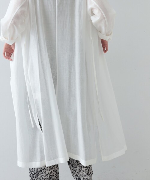 「GALLEST」 長袖シャツ 38 キャメル レディース_画像6