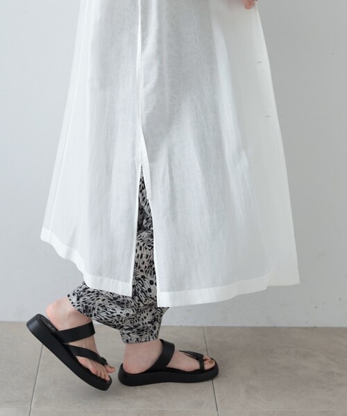 「GALLEST」 長袖シャツ 38 キャメル レディース_画像7