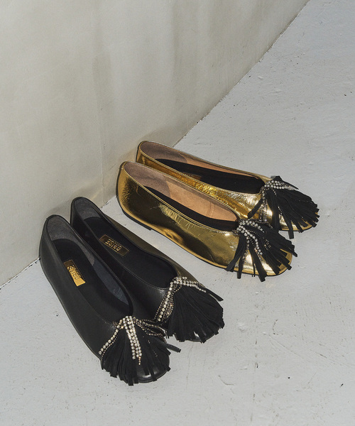 Le Talon GRISE（ル タロン グリーズ） シューズ GRISEレザービジュー