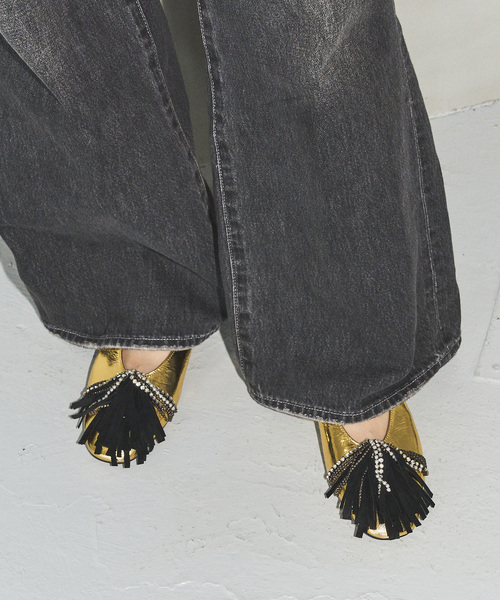 Le Talon GRISE（ル タロン グリーズ） シューズ GRISEレザービジュー