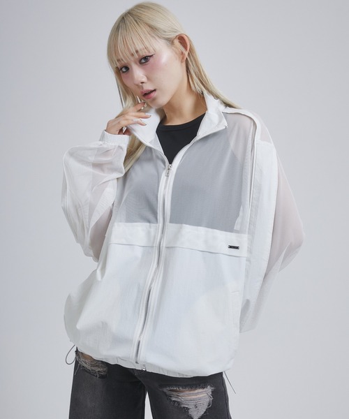 「ENVYM」 ブルゾン FREE ブラック レディース_画像8