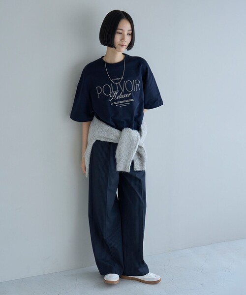 「UNFILO」 スウェットカットソー MEDIUM ホワイト レディース_画像5