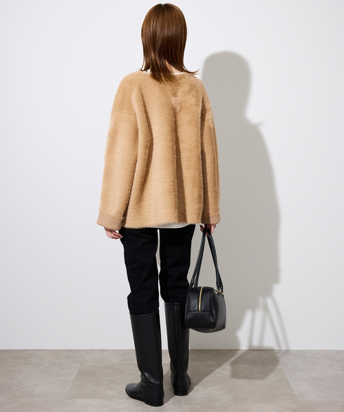 SLOBE IENA（スローブイエナ） コート アウター シャギーニット