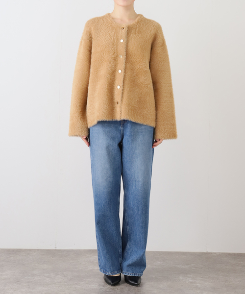 スローブ イエナ（SLOBE IENA）/シャギーニットジャケット SLOBE IENA（スローブイエナ） コート アウター シャギーニット