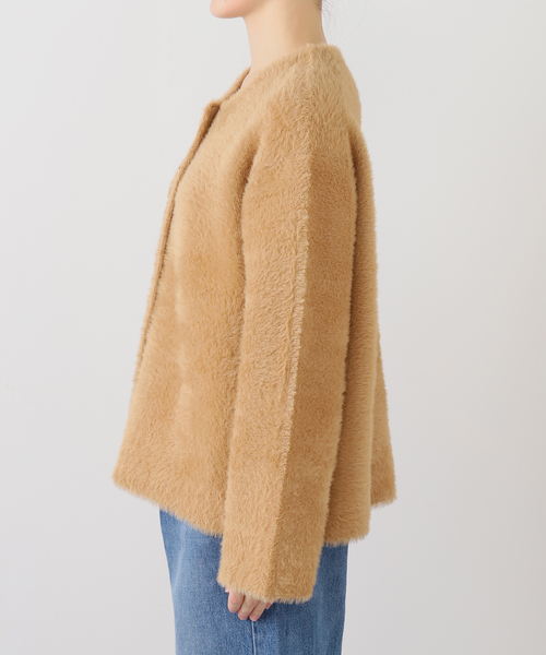 SLOBE IENA（スローブイエナ） コート アウター シャギーニット