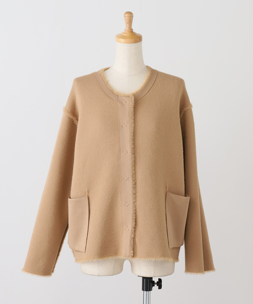 SLOBE IENA（スローブイエナ） コート アウター シャギーニット