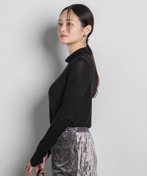 LAUTREAMONT（ロートレアモン） tシャツ シアーラメタートル「WEB限定