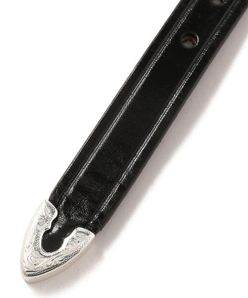 「TORY LEATHER」 ベルト 34 ブラック メンズ_画像5