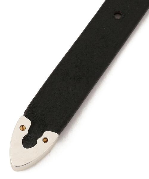 「TORY LEATHER」 ベルト 34 ブラック メンズ_画像6