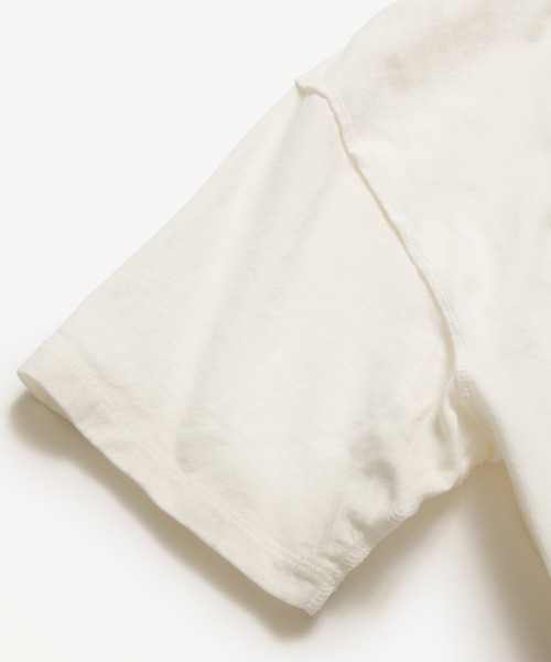 「MR.OLIVE」 半袖Tシャツ MEDIUM オフホワイト メンズ_画像5