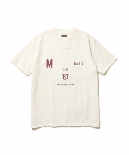 「MR.OLIVE」 半袖Tシャツ MEDIUM オフホワイト メンズ_画像6