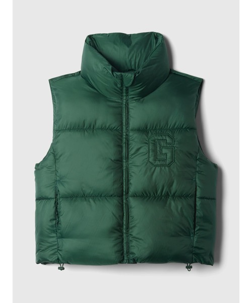 「GAP」 ベスト L ブラック レディース_画像8