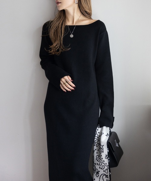 ワンピース Bonjour 10y Bonjour Sagan（ボンジュールサガン） ワンピース 前後2WAYニット