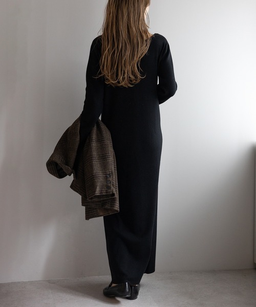 Bonjour Sagan（ボンジュールサガン） ワンピース 前後2WAYニット