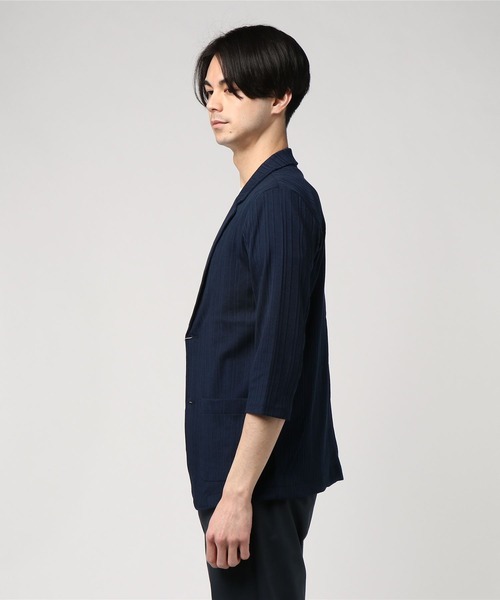 「ARCADE」 テーラードジャケット M ブラック メンズ_画像4