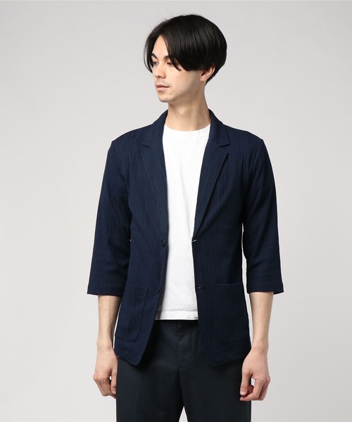 「ARCADE」 テーラードジャケット M ブラック メンズ_画像6