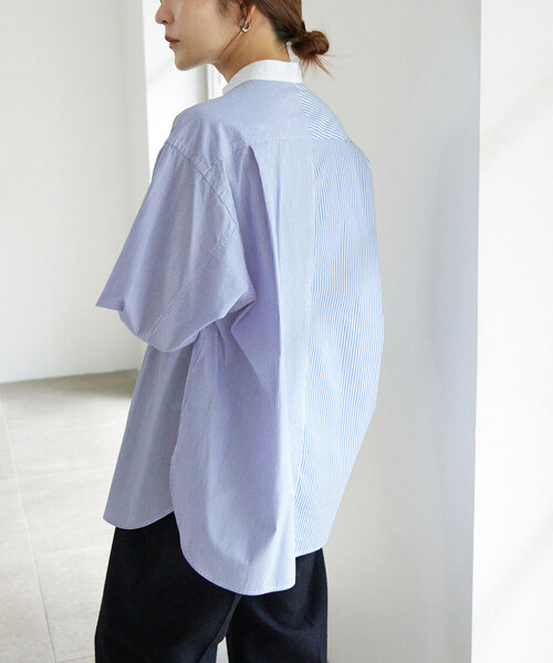 SLOBE IENA（スローブイエナ） 長袖ブラウス - ブラウン レディース