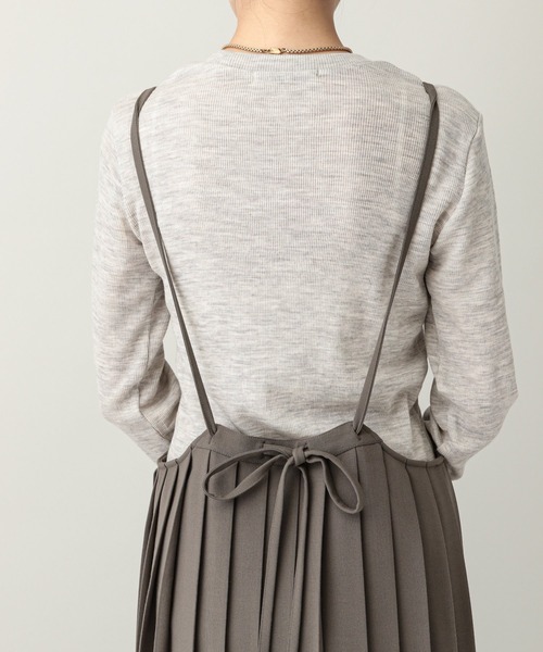 Curensology（カレンソロジー） サロペットスカート FREE ブラック