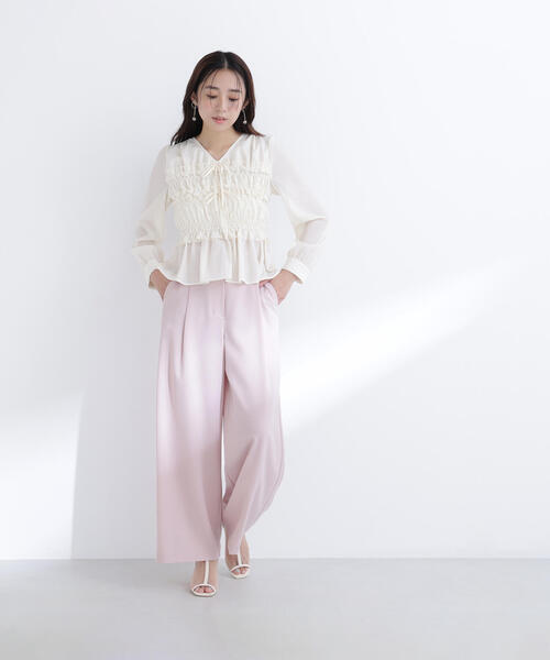 NATURAL BEAUTY BASIC（ナチュラルビューティーベーシック） ブラウス