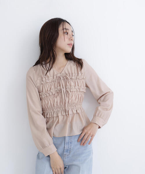 NATURAL BEAUTY BASIC（ナチュラルビューティーベーシック） ブラウス