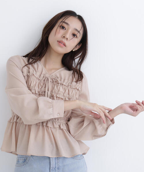 NATURAL BEAUTY BASIC（ナチュラルビューティーベーシック） ブラウス 