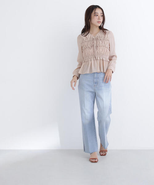 NATURAL BEAUTY BASIC（ナチュラルビューティーベーシック） ブラウス