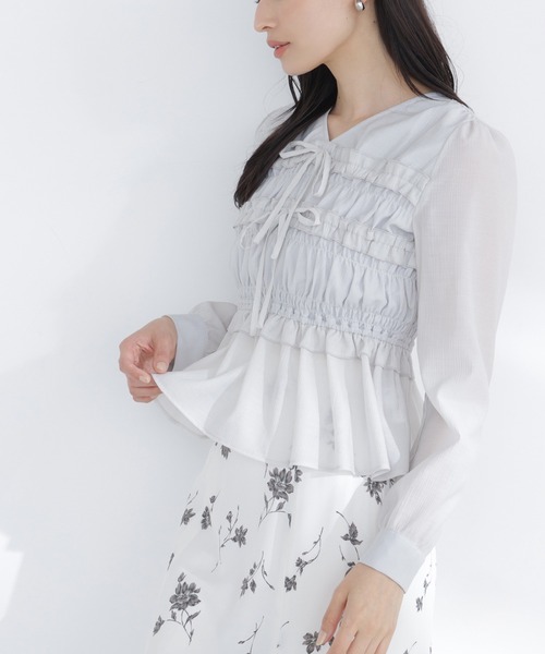 NATURAL BEAUTY BASIC（ナチュラルビューティーベーシック） ブラウス