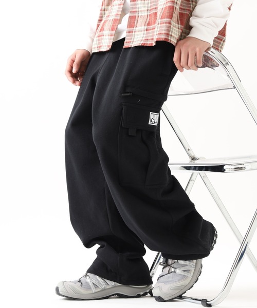 proclub スウェットカーゴパンツ ブラック 2xl bboy PRO CLUB（プロクラブ） カーゴパンツ テーパード スウェットパンツ