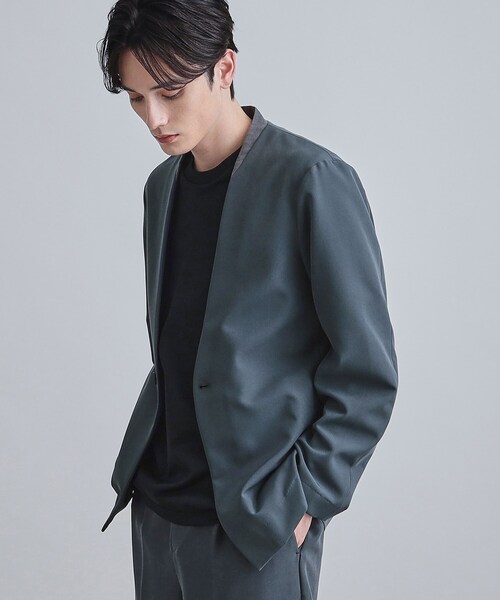 tk.TAKEO KIKUCHI（ティーケータケオキクチ） ジャケット ノーカラー