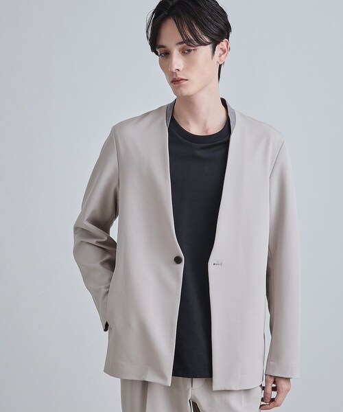 tk.TAKEO KIKUCHI（ティーケータケオキクチ） ジャケット ノーカラー