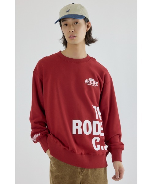 RODEO CROWNS - 【新品】ロデオクラウンズRODEOCROWNスウェット トレーナーカバーオールM RODEO CROWNS WIDE BOWL（ロデオクラウンズワイドボウル） トレーナー